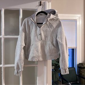 SOLD Lululemon scuba oversized half zip hoodie